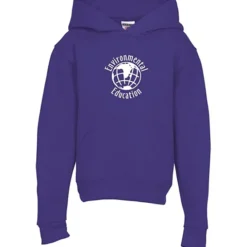 Jerzees NuBlend Hooded Sweatshirt - Youth - Screen