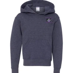 Jerzees Nublend Hooded Sweatshirt - Youth - Embroidered