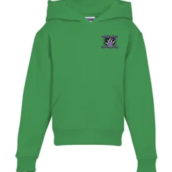 Jerzees Nublend Hooded Sweatshirt - Youth - Embroidered