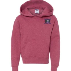 Jerzees Nublend Hooded Sweatshirt - Youth - Embroidered