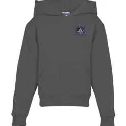 Jerzees Nublend Hooded Sweatshirt - Youth - Embroidered