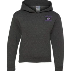 Jerzees Nublend Hooded Sweatshirt - Youth - Embroidered