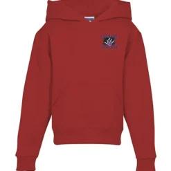 Jerzees Nublend Hooded Sweatshirt - Youth - Embroidered