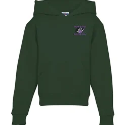 Jerzees Nublend Hooded Sweatshirt - Youth - Embroidered