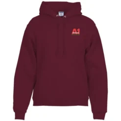 Jerzees Nublend Super Sweats Hoodie - Embroidered