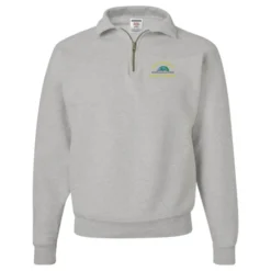 Jerzees Nublend Super Sweats 1/4-Zip Pullover - Embroidered