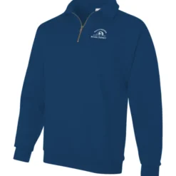 Jerzees Nublend Super Sweats 1/4-Zip Pullover - Screen