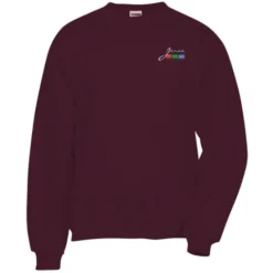 Jerzees Nublend Super Sweats Crew - Embroidered