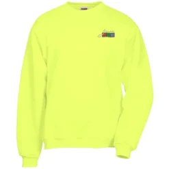 Jerzees Nublend Super Sweats Crew - Embroidered