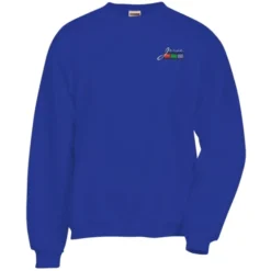 Jerzees Nublend Super Sweats Crew - Embroidered