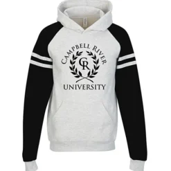 Jerzees Nublend Varsity Colorblocked Raglan Hooded Sweatshirt