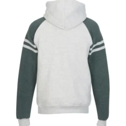Jerzees Nublend Varsity Colorblocked Raglan Hooded Sweatshirt
