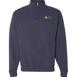 Jerzees NuBlend 1/4-Zip Sweatshirt - Embroidered