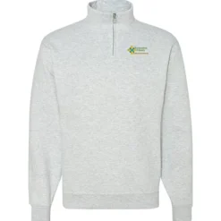 Jerzees NuBlend 1/4-Zip Sweatshirt - Embroidered