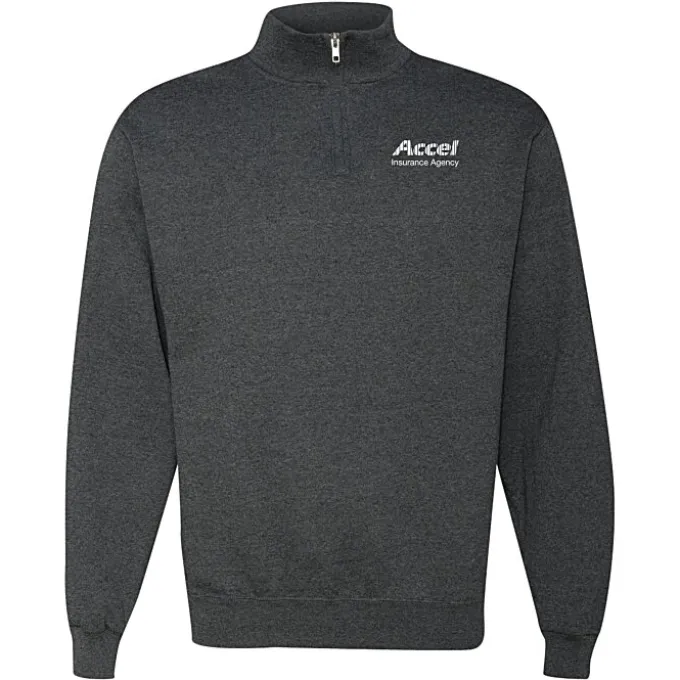 Jerzees NuBlend 1/4-Zip Sweatshirt - Screen