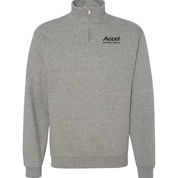 Jerzees NuBlend 1/4-Zip Sweatshirt - Screen