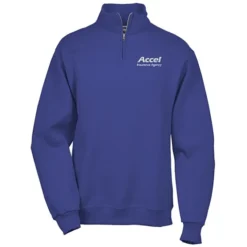 Jerzees NuBlend 1/4-Zip Sweatshirt - Screen