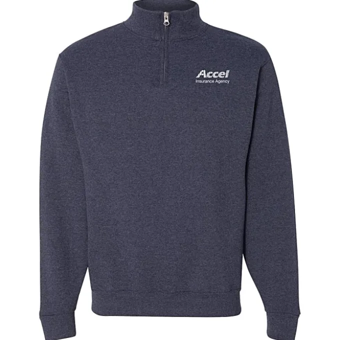 Jerzees NuBlend 1/4-Zip Sweatshirt - Screen