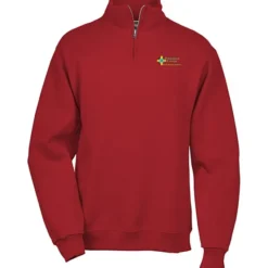 Jerzees NuBlend 1/4-Zip Sweatshirt - Embroidered - 24 hr