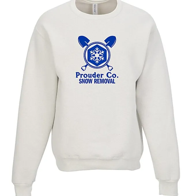 Jerzees Rugged Fleece Crewneck Sweatshirt - Screen