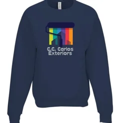 Jerzees Rugged Fleece Crewneck Sweatshirt - Full Color