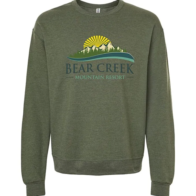 Jerzees Ultimate CVC Crewneck Sweatshirt - Full Color