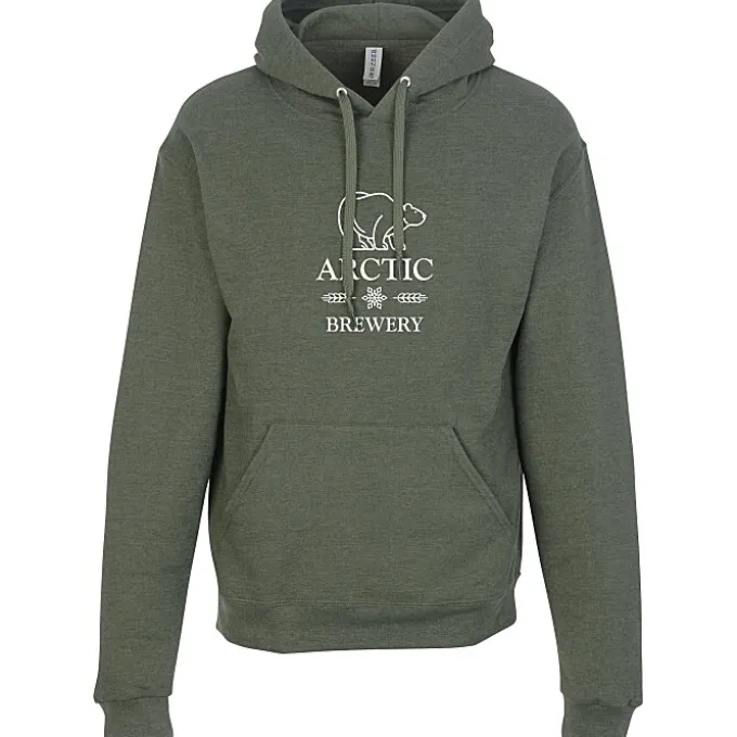 Jerzees Ultimate CVC Hooded Sweatshirt - Screen
