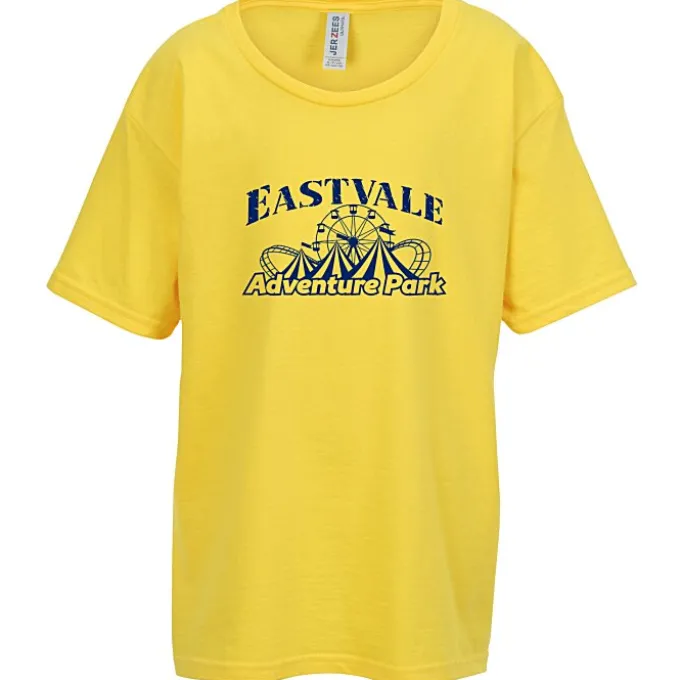 Jerzees Ultimate Ring Spun Cotton T-Shirt - Youth - Screen