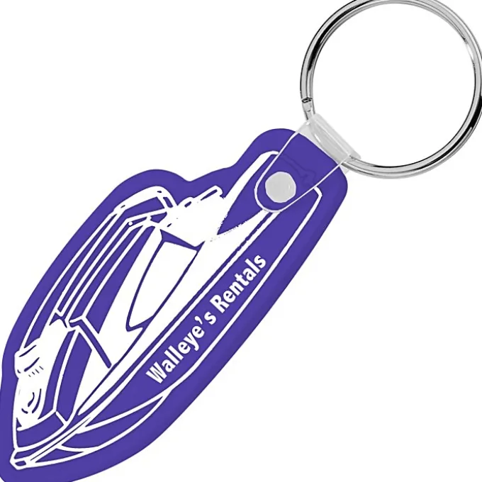 Jet Ski Soft Keychain - Opaque