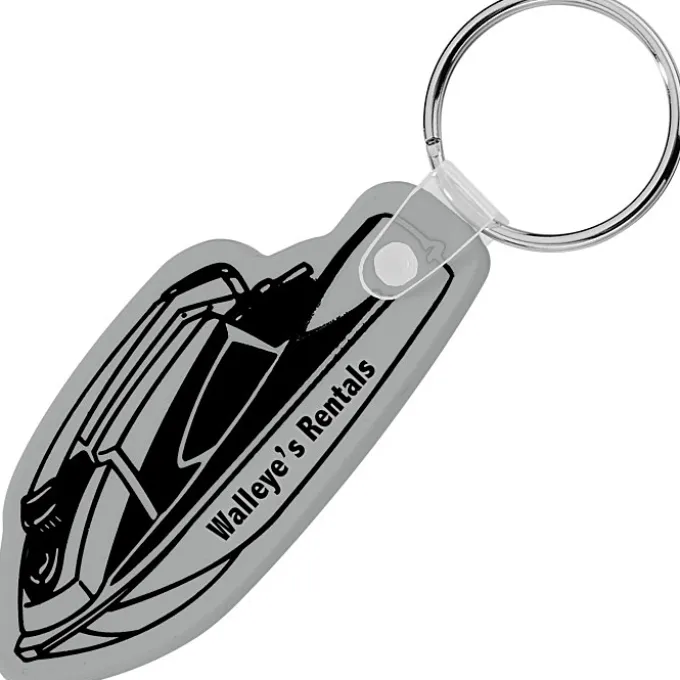 Jet Ski Soft Keychain - Opaque