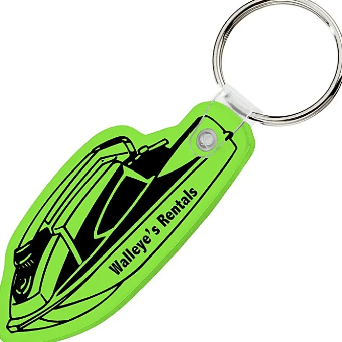 Jet Ski Soft Keychain - Translucent
