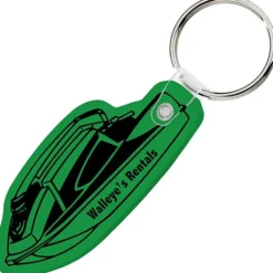 Jet Ski Soft Keychain - Translucent