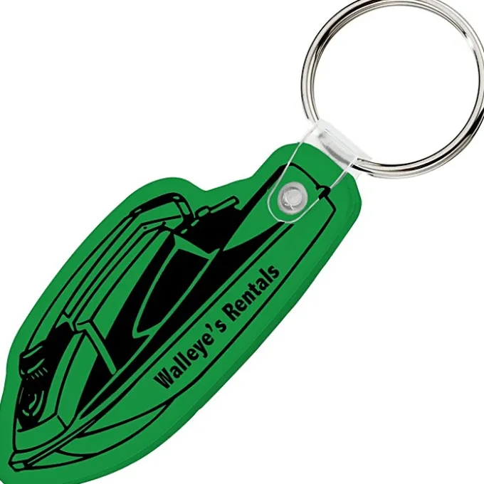 Jet Ski Soft Keychain - Translucent