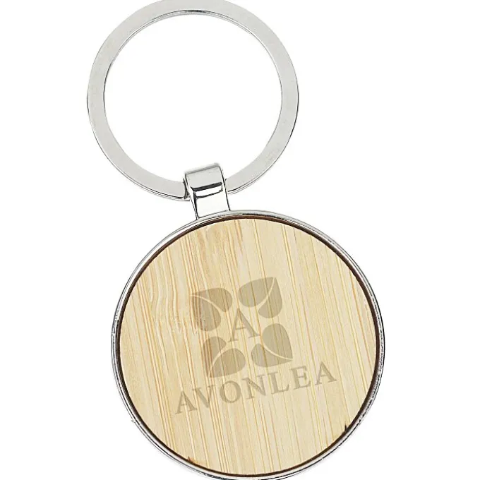 Jocelyn Bamboo Keychain