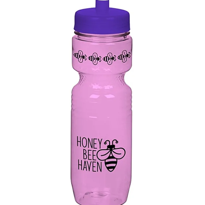Jogger Water Bottle - 25 oz. - Translucent