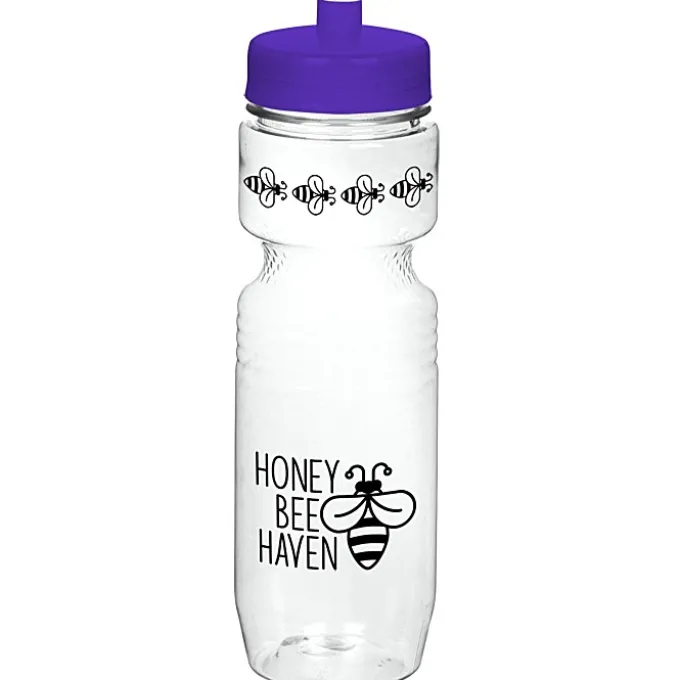 Jogger Water Bottle - 25 oz. - Translucent
