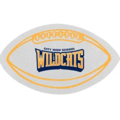 Jumbo Cushioned Jar Opener - Football - Full Color