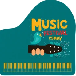 Jumbo Cushioned Jar Opener - Piano - Full Color