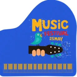 Jumbo Cushioned Jar Opener - Piano - Full Color