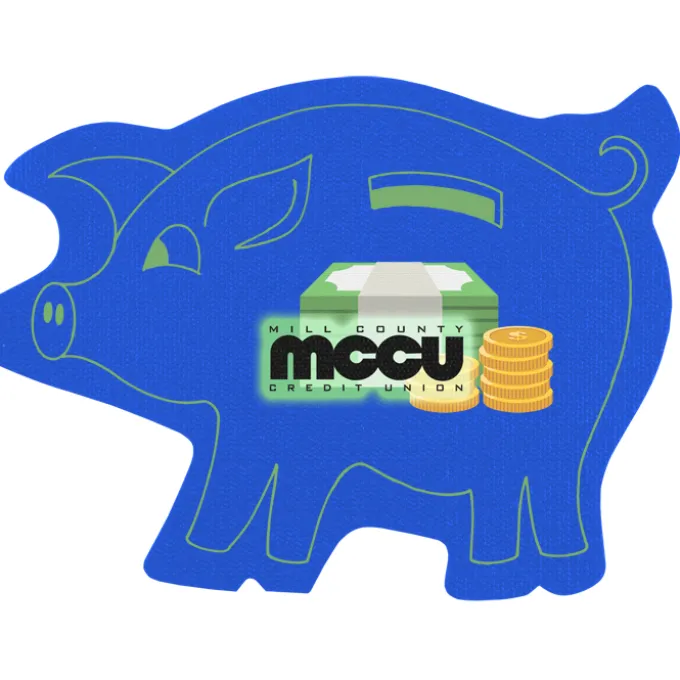 Jumbo Cushioned Jar Opener - Piggy Bank - Full Color