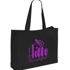 Jumbo Hook and Loop Closure Tote