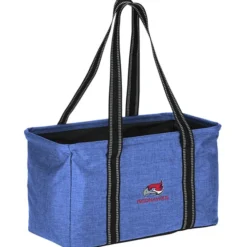 Junior Heathered Utility Tote - Embroidered