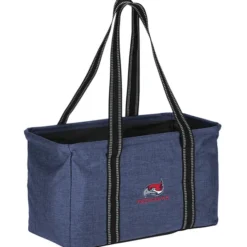 Junior Heathered Utility Tote - Embroidered
