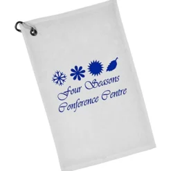 Junior League Golf Towel with Carabiner - Colors