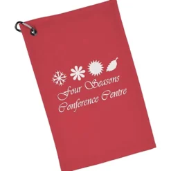 Junior League Golf Towel with Carabiner - Colors