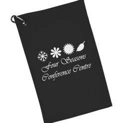Junior League Golf Towel with Carabiner - Colors