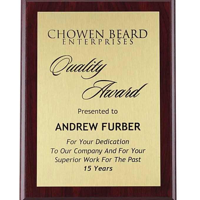 Juno Wood Plaque - 12 inches