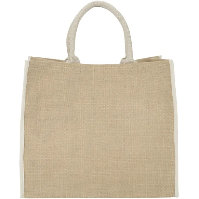 Jute Shopping Tote