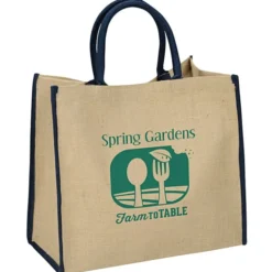 Jute Shopping Tote