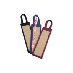 Jute Wine Bottle Gift Tote - 24 hr